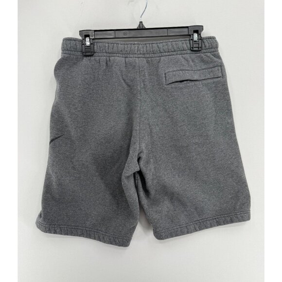 Nike Air Sportswear Club Sweat Shorts Mens S 9" Gray 843520-071 Big Logo - Picture 2 of 7